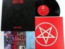 MOTLEY CRUE Shout at the Devil LP Lyric inner  & Merch Insert 1980s press a7113