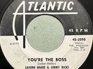 LaVern Baker & Jimmy Ricks-You're The Boss/RARE DJ WLP Promo R&B Popcorn Soul 45