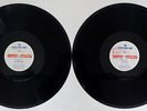 2 US ARMY RADIO Transcription Disc Records FERLIN HUSKY Mac Wiseman FARON YOUNG