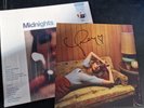 Taylor Swift -Midnights Moonstone blue vinyl + signed insert with 2 hearts