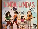 THE LINDA LINDAS - GROWING UP Vinyl LP Record Black - SIGNED by FULL BAND