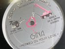 Gina Hooked On Your Love 12” Vinyl Single 2015 Rare Funk Boogie Modern Soul