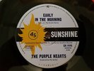 EARLY IN THE MORNING // THE PURPLE HEARTS RARE OZ GARAGE SUNSHINE 1966