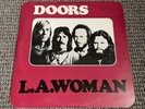 The Doors - L.A. Woman Vinyl Record EARLY UK Pressing BLACK 1974 LA