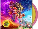 The Super Mario Bros. Movie vinyl- Exclusive Color pink and yellow