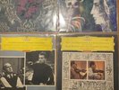 DGG Red Stereo Tulip Tschaikowski Karajan Bach Oistrach Beethoven Schubert Vinyl