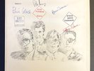 ELVIS COSTELLO+ATTRACTIONS Introduces Almost Blue SIGNED BY ALL  1981 UK LP Rare
