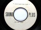 JOE VAN LOAN R&B Pop ACETATE 45rpm Broken Shoes b/w Hold Back the Dawn HEAR