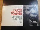 John Lee Hooker It Serve You Right To Suffer ABC-Impulse AS-9103 US Re 1974 LP