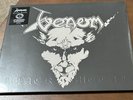 Black Metal by Venom 40th Anniversary Silver And Black Splatter Vinyl New/Sealed
