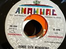 Latin 45 Mod Soul Rock Anahuac Blue Angels Donde Esta Mendocino Doug Sahm VG+