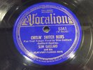 SLIM GAILLARD-VOCALION 5341-CHITLIN' SWITCH BLUES/HUH  UH-HUH  PREWAR JAZZ JIVE
