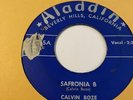 CALVIN BOZE Safronia B/Angel City Blues Aladdin 3055 California R&B, Jump Blues