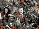 Guardians of the Galaxy Awesome Mix Vol. 1 Vinyl LP Mondo by Tyler Stout New