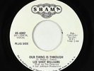 Funk 45 - Lee Shot Williams - Our Thing Is Through - Shama - VG++