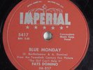 R&B Rocker 78 FATS DOMINO Blue Monday IMPERIAL 5417 V+ HEAR 2219