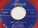 THE 5 ROYALES Baby Don’t Do It/Take All Of Me APOLLO 443 RED WAX R&B Vocal Group
