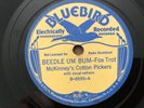 BLUEBIRD Record 78 rpm 6595 McKINNEY'S COTTON PICKERS Beedle Um Bum Selling Stuf