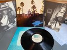THE EAGLES Hotel California - 1976 True First Press Asylum LP (7E) w/ Poster -EX
