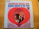 GLADYS KNIGHT & THE PIPS   EVERYBODY NEEDS   1967 STEREO   RECORD VG+   COVER NM