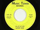 Northern Soul 45 - Detroit Soul - All Of My Life - Music Town - rare OG