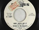 Northern Soul 45 - Maurice & the Radiants - Baby You've Got It - Chess - VG++