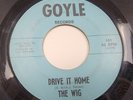 THE WIG Drive It Home / To Have Never Loved At All 1966 Garage 7” 45 Goyle 101