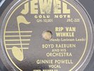 Boyd Raeburn - Ginnie Powell 78 rpm JEWEL 226 RIP VAN WINKLE hot jazz E+