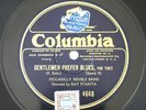 Al Starita Gentlemen Prefer Blues Hot Schellack Columbia 4668