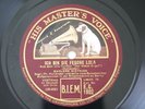 Marlene Dietrich Ich Bin Die Fesche Lola Schellack HMV EG.1802
