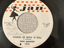 Texas Rockabilly 45 Gene Summers - School Of Rock N Roll JAN