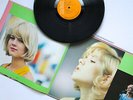 SYLVIE VARTAN 1972 OG POSTER COVER VINYL LP YEH YEH CHANSON FEMME PSYCH NM