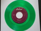 NEVER PLAYED  Beatles  Colored Green 45 Vinyl-Nowhere Man/What Goes On  Jukebox