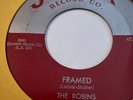 THE ROBINS Framed/ Loop De Loop Mambo SPARK 107 Rhythm & Blues Vocal Group