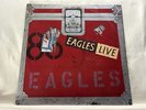 Eagles Live BB 705 Asylum Gatefold Large Poster  OG Inners No Barcode Tested EX