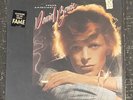 1974 DAVID BOWIE LIVE VINYL LP 33 RPM + 1975 YOUNG AMERICANS HYPE STICKER  LOT