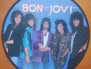 BON JOVI SLIPPERY WHEN WHEN WET LTD EDITION USA PICTURE DISC LP MINT, UNPLAYED