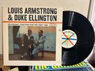 LOUIS ARMSTRONG DUKE ELLINGTON RECORDING TOGETHER RARE 1ST PRESS MONO PLAYS NM-