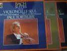 PAUL TORTELIER   / BACH the  cello suites / EMI 3 LP
