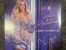 signed denim and rhinestones purple vinyl - autographed by carrie underwood