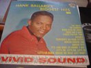HANK BALLARD biggest hits, vg++ lp on KING, 1963, BLACK/SILVER