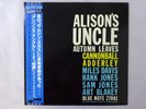Cannonball Adderley Alison's Uncle, Autumn   BlueNote BNJ-27001   VINYL LP OBI