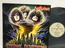 DESTRUCTION,ETERNAL DEVASTATION, METAL BLADE RECORDS  33 RPM LP VERY NICE 1986