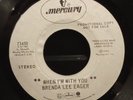 70s Soul 45 - Brenda Lee Eager - When I'm With You/Let Me Be - Mercury
