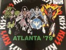 kiss rare vinyl record “Kiss Atlanta 79 “