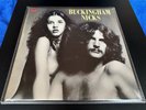 BUCKINGHAM NICKS - Buckingham nicks LP 1977 - UK Pop Rock VERY RARE