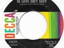 SILK Falling In Love Isn't Easy on Decca crossover soul 45 HEAR