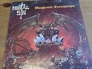 MORTAL SIN - MAYHEMIC DESTRUCTION  (1987) LP - 1ST PRESS - VERH 48- RARE