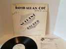 DAVID ALLEN COE BAND  NOTHING SACRED  RARE X-RATED DAC LP OUTLAW COUNTRY SIGNED