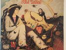 DONOVAN - HMS Orig.  UK 1971  Orange Dawn 2LP Folk Psych + Poster + Libretto
